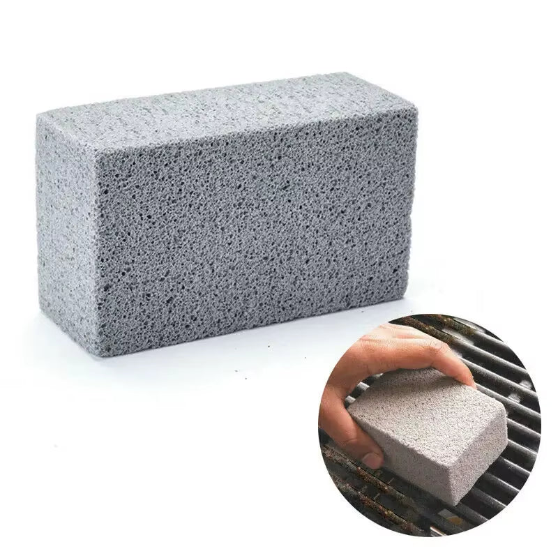 Ultimate BBQ Grill Cleaning Brush & Pumice Stone - Effortless Outdoor Kitchen Maintenance Tools
